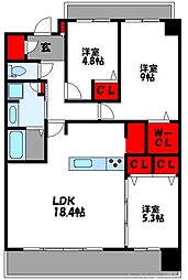 S-RESIDENCE百道aureate 6階/-