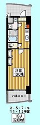 ロイヤルコンフォート渡辺通 1Kの間取図画像