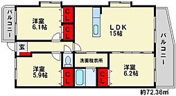 センチュリー大野城駅前 2階