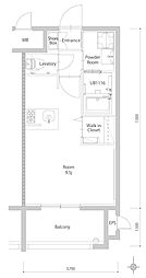 間取図画像 ワンルーム