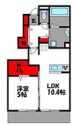 D-room唐原C 1階/102