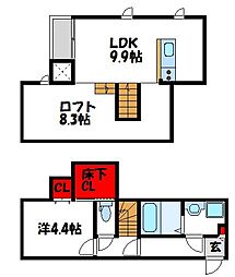 JR鹿児島本線 千鳥駅 徒歩10分 1階/-