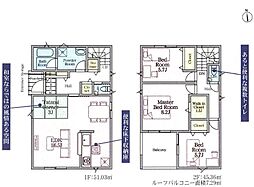 いわき市平下荒川字諏訪下新築戸建