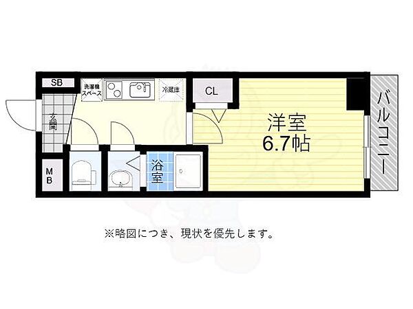 アドバンス神戸レイソレ ｜兵庫県神戸市兵庫区浜崎通(賃貸マンション1K・11階・23.01㎡)の写真 その2