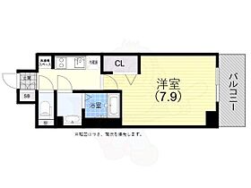 兵庫県神戸市兵庫区西多聞通２丁目（賃貸マンション1K・13階・25.60㎡） その2