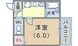 ヒルズ山下2 2階/-
