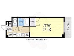 プリマヴェーラ妙法寺 ワンルームの間取図画像