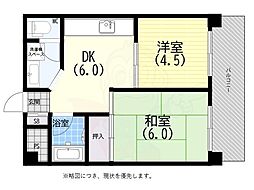 ドムール板宿 6階/-