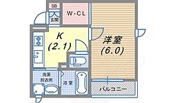 フレール鷹取 2階
