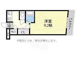 ときわ神田ハイツ 1Kの間取図画像