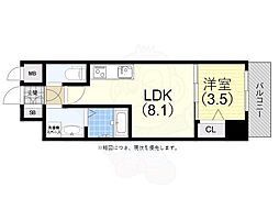 LIVIAZKOBELaMer 1LDKの間取図画像