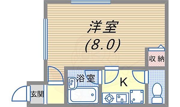 ハイム平野 ｜兵庫県神戸市兵庫区平野町(賃貸アパート1K・1階・22.00㎡)の写真 その2