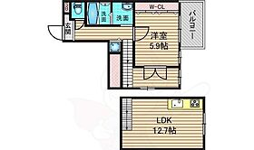 大阪府大阪市北区長柄西２丁目（賃貸マンション1DK・2階・48.00㎡） その2