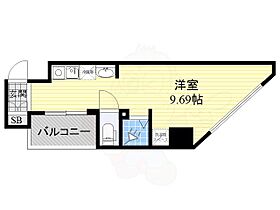 大阪府大阪市北区天満橋１丁目（賃貸マンション1R・7階・19.20㎡） その2