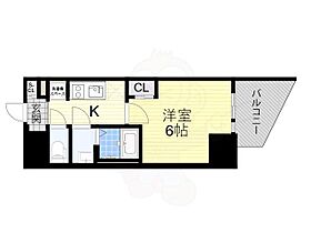 大阪府大阪市福島区玉川２丁目（賃貸マンション1K・8階・21.91㎡） その2