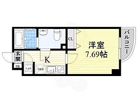 大阪府大阪市北区豊崎５丁目4番2号（賃貸マンション1K・5階・25.18㎡） その2