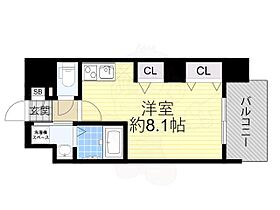 大阪府大阪市西区土佐堀３丁目2番5号（賃貸マンション1R・6階・24.12㎡） その2