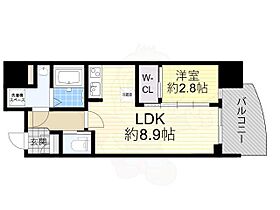 大阪府大阪市福島区玉川３丁目1番20号（賃貸マンション1LDK・3階・32.93㎡） その2