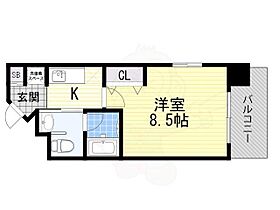 大阪府大阪市中央区安堂寺町２丁目（賃貸マンション1K・11階・25.16㎡） その2