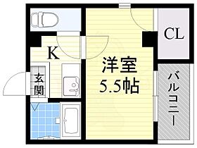 大阪府大阪市西区新町１丁目（賃貸マンション1K・6階・17.43㎡） その2