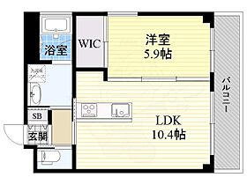 大阪府大阪市北区黒崎町2番5号（賃貸マンション1LDK・2階・42.37㎡） その2