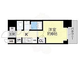 大阪府大阪市中央区神崎町2番10号（賃貸マンション1K・7階・21.46㎡） その2