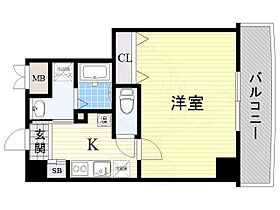 大阪府大阪市中央区瓦屋町２丁目16番14号（賃貸マンション1K・5階・24.80㎡） その2