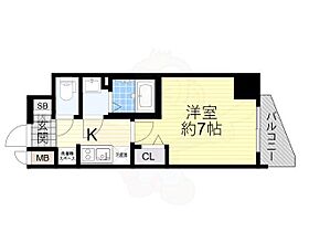 大阪府大阪市北区神山町1番32号（賃貸マンション1K・2階・24.32㎡） その2