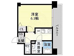 エスリード南森町 8階/-