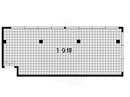 アールビル天神橋西の間取図画像