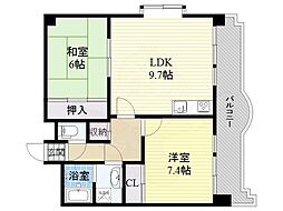 ライフ北梅田 3階