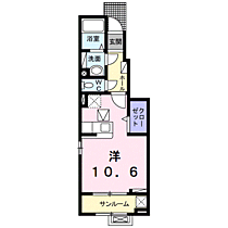 クレストール　ステージア 106 ｜ 石川県金沢市荒屋１丁目（賃貸アパート1R・1階・32.23㎡） その2