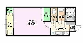 ハーモニー 203 ｜ 石川県かほく市高松（賃貸アパート1K・2階・35.34㎡） その2