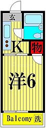 間取図画像 1K