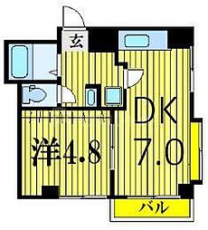 間取図画像 1DK