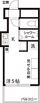 池谷ビル武蔵野  ｜ 東京都福生市大字福生（賃貸マンション1K・2階・12.84㎡） その2