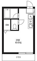 第二鈴鹿コーポ 10A ｜ 東京都福生市牛浜（賃貸アパート1R・1階・19.07㎡） その2