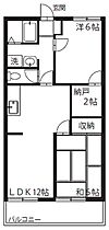 グリーンパーク田園１号  ｜ 東京都福生市南田園３丁目（賃貸アパート2LDK・3階・56.21㎡） その2