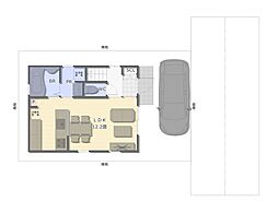 リビング/ダイニングの画像