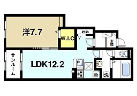 奈良県奈良市高畑町57-7（賃貸アパート1LDK・1階・50.14㎡） その2