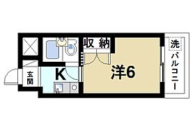 奈良県奈良市あやめ池南3丁目（賃貸マンション1K・2階・17.00㎡） その2