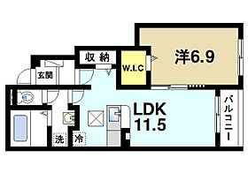 グリーンハイツ加茂I  ｜ 京都府木津川市加茂町里中門伝（賃貸アパート1LDK・1階・44.17㎡） その2