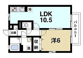 奈良県奈良市古市町（賃貸アパート1LDK・2階・40.30㎡） その2