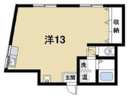 奈良県奈良市学園大和町5丁目（賃貸マンション1R・3階・38.00㎡） その2