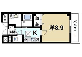 奈良県生駒市辻町（賃貸マンション1K・1階・29.43㎡） その2