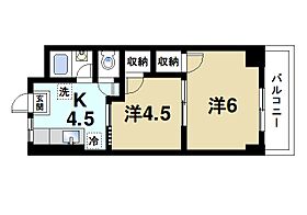 奈良県奈良市杉ヶ町（賃貸マンション2K・3階・32.00㎡） その2