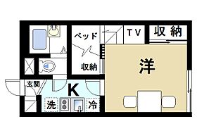 レオパレスプランタ  ｜ 奈良県奈良市法蓮町342-1（賃貸アパート1K・1階・19.87㎡） その2