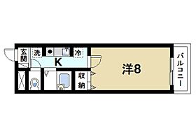 パルスコート新大宮  ｜ 奈良県奈良市大宮町4丁目（賃貸マンション1K・3階・23.92㎡） その2