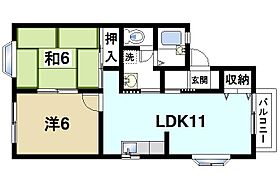 奈良県奈良市大安寺2丁目（賃貸アパート2LDK・2階・49.68㎡） その2