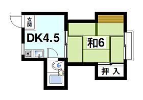 匠ハイツ  ｜ 奈良県奈良市雑司町11-2（賃貸マンション1DK・1階・24.60㎡） その2